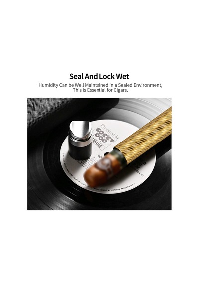Cigarloong Metal Puro Kılıfı Delicili Sehpalı Tekli Gold 56 Ring