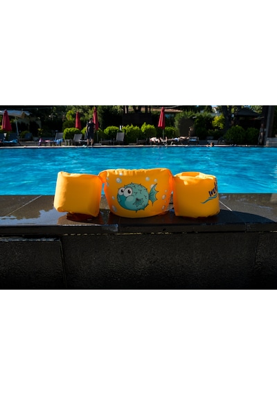 Myswim Yüzdürme Yardımcısı  Balon Balığı-Sarı Sarı