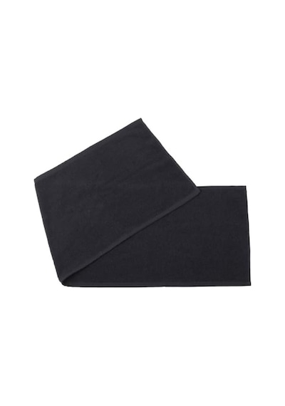 Pamuklu Spor Fitness Havlusu, 30x100 Cm Ölçü İle Rahat Kullanım Açik Gri
