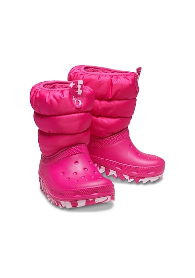 Crocs 207684 Classic Neo Puff Boot T Pembe Çocuk Bot Pembe