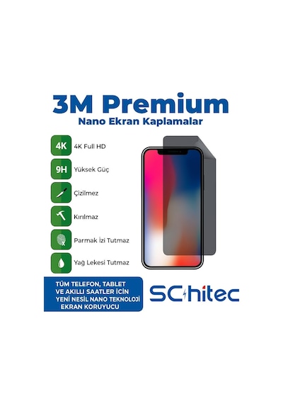 Schitec Tecno Phantom V Fold 2 Darbe Emici Premium Hayalet Ön Ekran Koruyucu Poliüretan Film