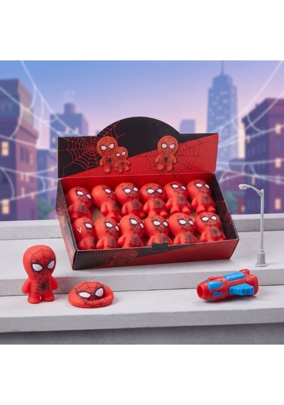 Özel Seri Esnek Hobi Renkli Spider-man - 12'li Paket - Yumuşak Oyuncak