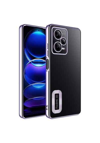 Kilifone - Xiaomi Uyumlu Redmi Note 12 5g - Kılıf Kamera Korumalı Tatlı Sert Omega Kapak - Lila