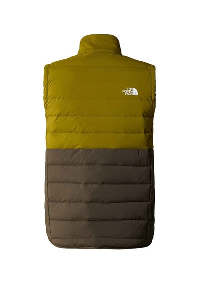The North Face Belleview Stretch Down Erkek Dik Yaka Yelek Haki