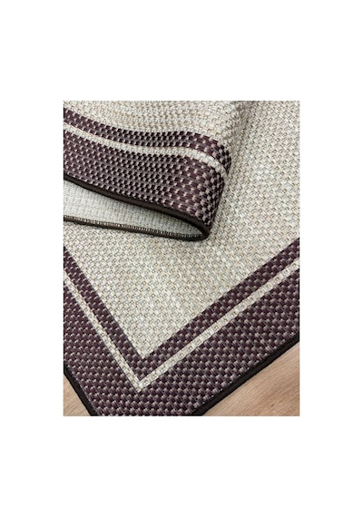 Çift Bordürlü Lüks Orijinal Sisal Dokuma Halısı Salon Halısı Mutfak Halısı Koridor Makine Halısı Bordo Bordo