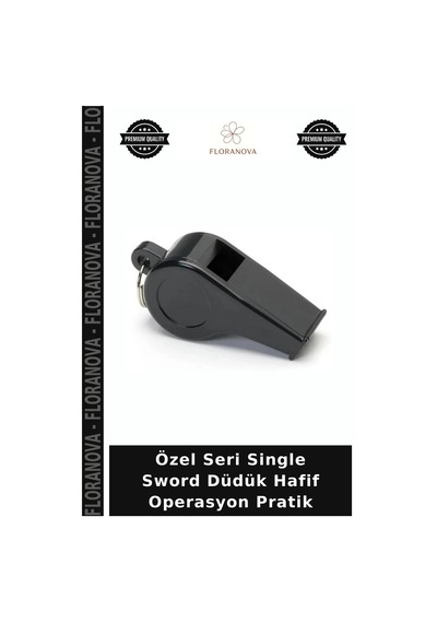 Floranova Özel Seri Single Sword Düdük Hafif Operasyon Pratik Çok Renkli
