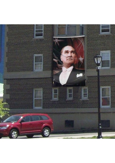 Ay-yıldız-mustafa Kemal Atatürk Poster Dış Cephe Bayrak -300x450cm -3x4,5metre 1