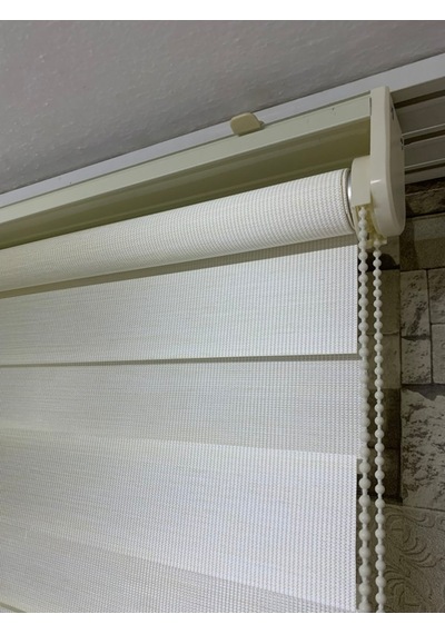 Acık Krem Zebra Stor Perde Tüm Ölçülerde Acık Krem Zebra Stor Perde Tüm Ölçülerde