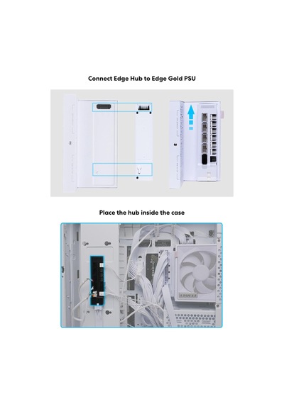 Lexroo Evrensel Usb Ve Pwm Fan Hub, Siyah Eg-hub01b Standart