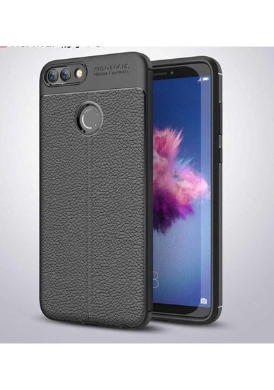 Huawei P Smart Kılıf Zore Niss Deri Desenli Silikon Kılıf (516276160)
