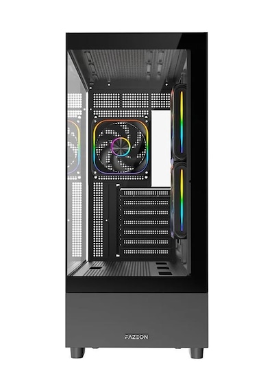 Fazeon F2 750w 80+ Bronze Argb 3x120mm Fanlı Atx Siyah Gamıng Kasa - 750 Watt