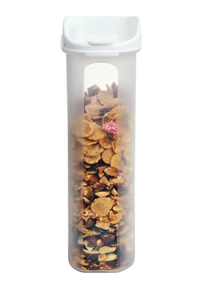 Moonstar Kuru Gıda Bakliyat Saklama Kabı 3 L 6 Lı Set Beyaz-Mas- Çok Renkli