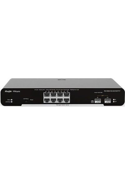 Ruıjıe Reyee Rg-nbs3100-8gt2sfp-p- 8 Port Poe 10/100/1000 L2 Switch