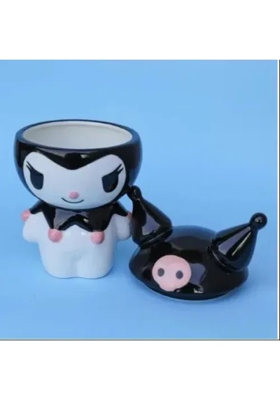 Hubrendy Emin Sanrio Kuromi Kapaklı Kupa