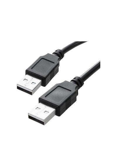 Hadron Hdx7550/hd4506 Kablo Usb To Usb 50 Cm Siyah Çift Taraflı Usb Kablo Notebook Soğutucu