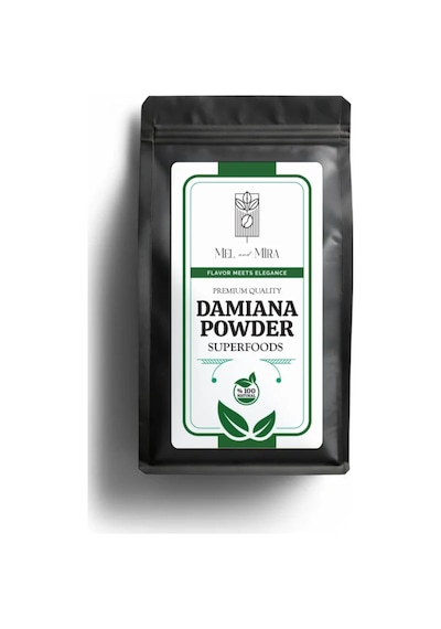 Organik Damiana Tozu 100g, Premium Herbal Damiana Powder Glutensiz, Vegan, Katkısız Diğer