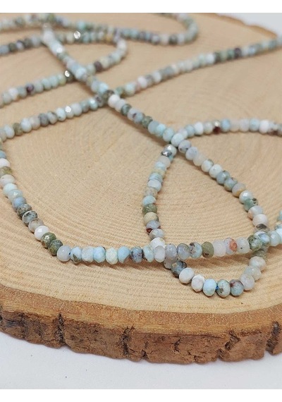 Larimar Taşı Dizi 2.5 3.5mm 51218 Çok REnkli