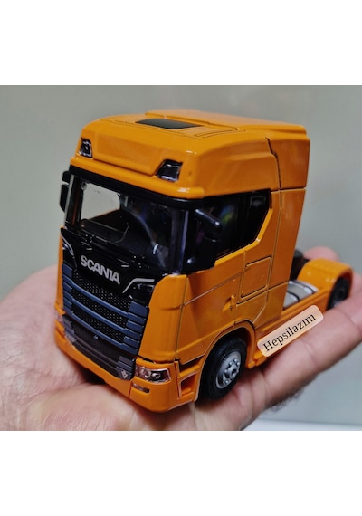 Scania Kafa Oyuncak Tır V8 R730 Taşıyıcı Scania Kupa S-770 Model