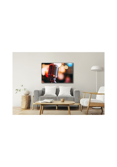 Müzik Temalı Cam Tablo