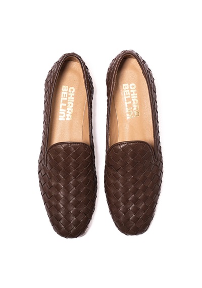 Napa 1196 Praline C1475 Oxford Klasik Kadın 279 21 V1 Chiara Bellini Napa Leather Napa 1196 Praline C1475