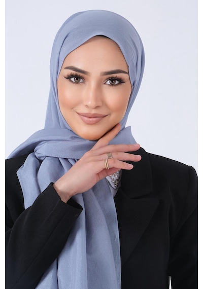Harem Scarf Brisa Vual Şal - Kot Mavi - Kot Mavi