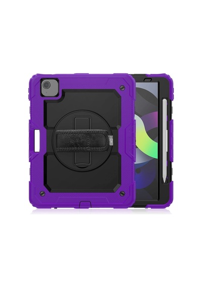 Apple, Uyumlu iPad Pro 11 2020 Kılıf Pars Tablet Kapak - Mor Arka Kapak