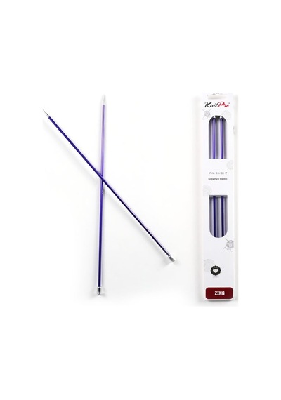Knitpro Zing Single Pointed Knitting Needles 3.75mm 30cm 47268