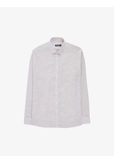 Pierre Cardin Erkek Koyu Kahverengi Gömlek Desenli 50320886-vr084
