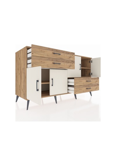 Kronos Konsol 3 Raflı 4 Çekmeceli 4 Kapaklı 176x59x99 Çam-aytaşı/ Çam-aytaşı/çam Kronos Konsol 3 Raflı 4 Çekmeceli 4 Kapaklı 176x59x99 Çam-aytaşı/ Çam-aytaşı/çam