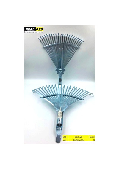 İbico-9533 22 Dişli Metal Tırmık Ayarlı