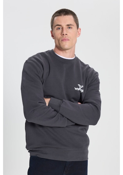 Wrangler Regular Fit Normal Kesim Bisiklet Yaka %100 Pamuk Antrasit Sweatshirt W6895935355 Koyu Füme Wrangler Regular Fit Normal Kesim Bisiklet Yaka %100 Pamuk Antrasit Sweatshirt W6895935355 Koyu Füme