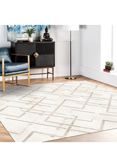 Çam Halı Crea Plus Royal 14961 Modern Desenli Makine Halısı