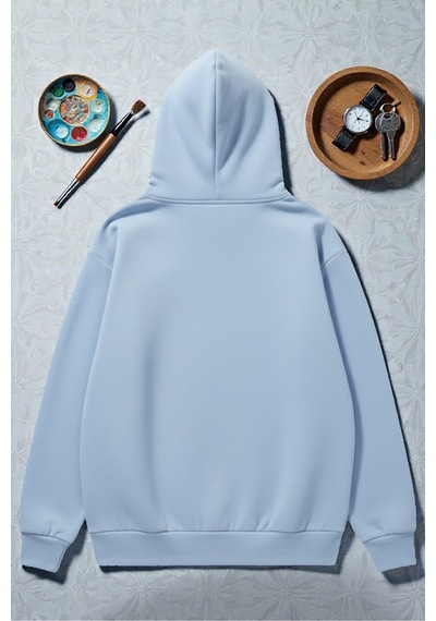 Uyguntarz Unisex Good Days Baskılı Oversize Sweatshirt Bebe Mavisi Uyguntarz Unisex Good Days Baskılı Oversize Sweatshirt Bebe Mavisi