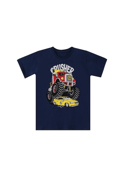 Crusher Arabalı Erkek Çocuk Yazlık T-shirt Şort Takım