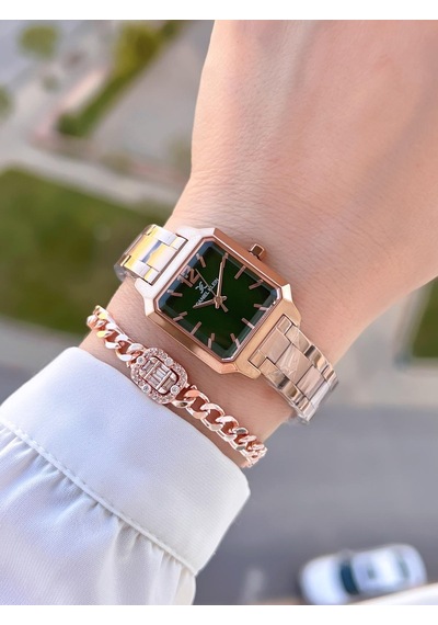 Daniel Klein Çelik Kordon 2 Yıl Garantili 3 Atm Suya Dayanıklı+bileklik Kadın Kol Saat Bfg.13713.10 Rose Gold
