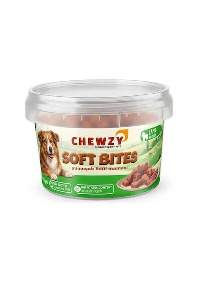 Chewzy Köpekler İçin Yumuşak Ödül Maması Kuzulu 130 Gr