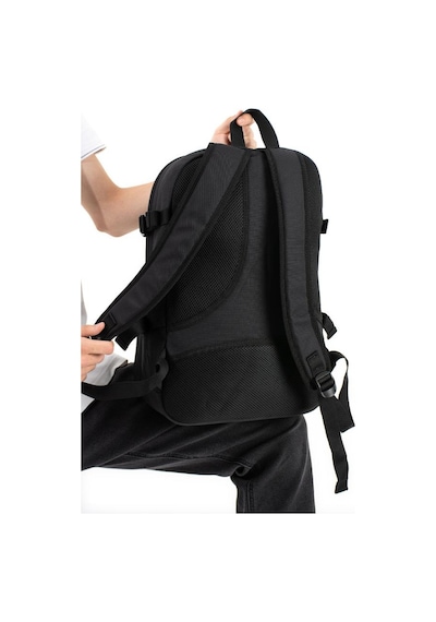 Ventis Unisex Okul Çantası Lise Ortaokul Sırt Çantası 43 30 Cm Ortopedik Sırt Çok Cepli Vnt3-c Siyah
