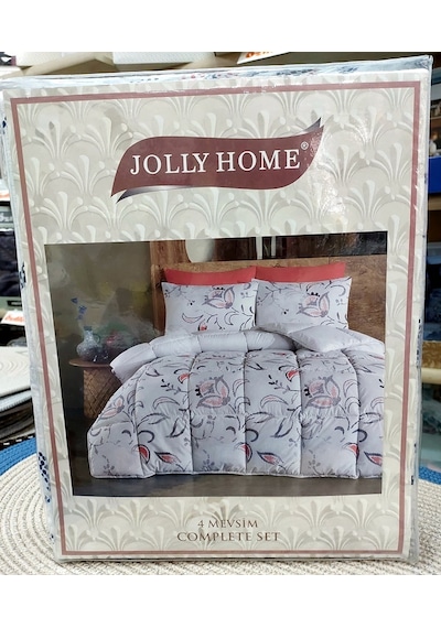 Jolly Home 4 Mevsim Tek Kiş Kapitoneli Nev Tk-manolya Mavi