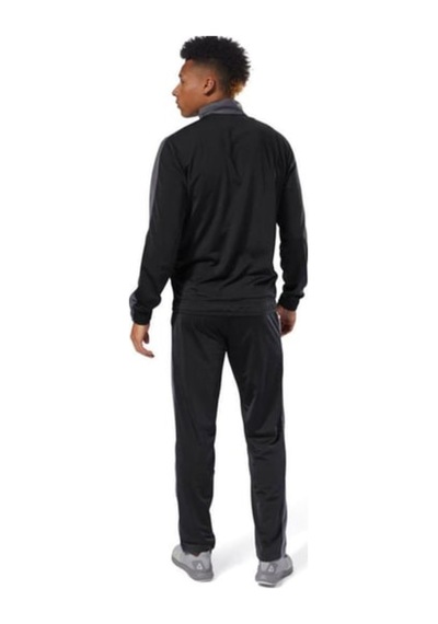 Reebok D94276 Te Tricot Tracksuit Siyah Gri Erkek Eşofman Takımı Siyah Gri Siyah Gri Siyah - Gri