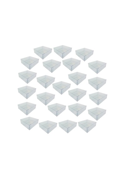 Şeffaf Asetat Kutu 50 Adet 9x9x5 Cm