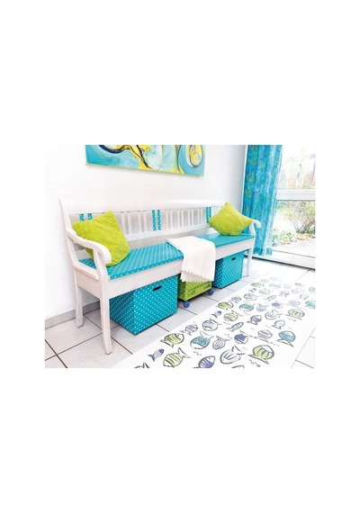D-C-Fix 346-0628 Turkuaz Puantiye Yapışkanlı Folyo (45Cm X 2Mt)