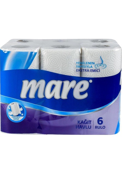 Mare Ekstra Havlu 6'lı 5 Adet