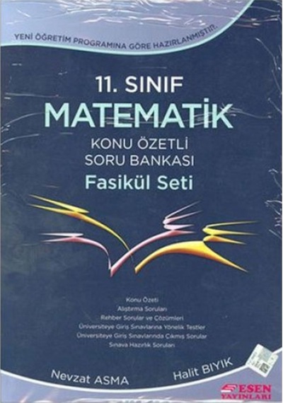 Esen 11. Sınıf İleri Düzey Matematik Konu Özetli Soru Bankası Fasikül Seti -  Esen Yayıncılık