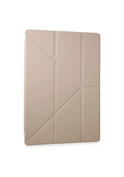 Newface Samsung Galaxy Uyumlu X910 Tab S9 Ultra 14.6 Kılıf Kalemlikli Mars Tablet Kılıfı - Rose Gold Kapaklı Kılıf