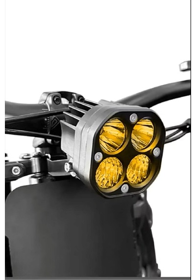 1 Adet Off Road Arazi Aracı Ve Motosiklet Uyumlu 3 İnç Amber Sarı Renk Çalışma Ve Sis Lambası