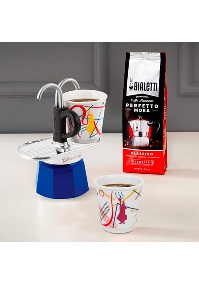 Mini Ocak Üstü Espresso Pişirici 2 Cups - Lichtenstein Serisi