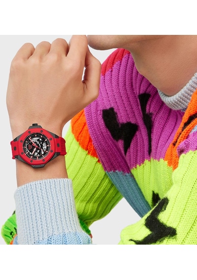 Philipp Plein Pwpfa0524 Erkek Kol Saati