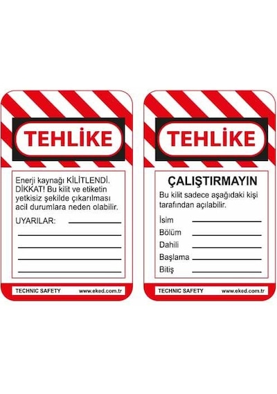 Kilitleme Etiketi