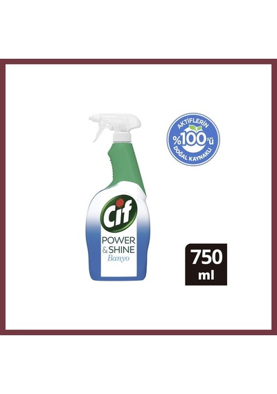 Storeşahin Sprey 750 Ml Power & Shine Banyo 1 Adet Shn0720