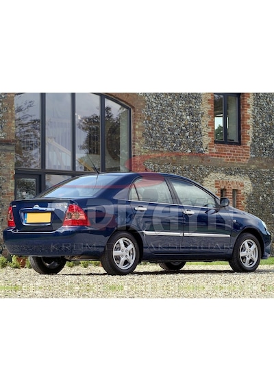 S-Dizayn  Toyota Corolla Uyumlu Krom Yan Kapı Çıtası 4 Prç 2002-2007